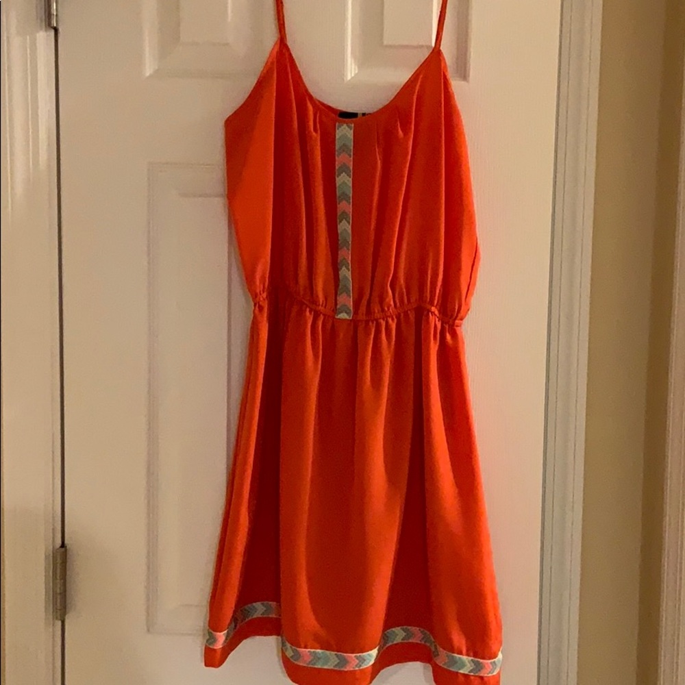 Orange Dress